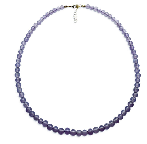 PURPLE CHALCEDONY NECKLACES