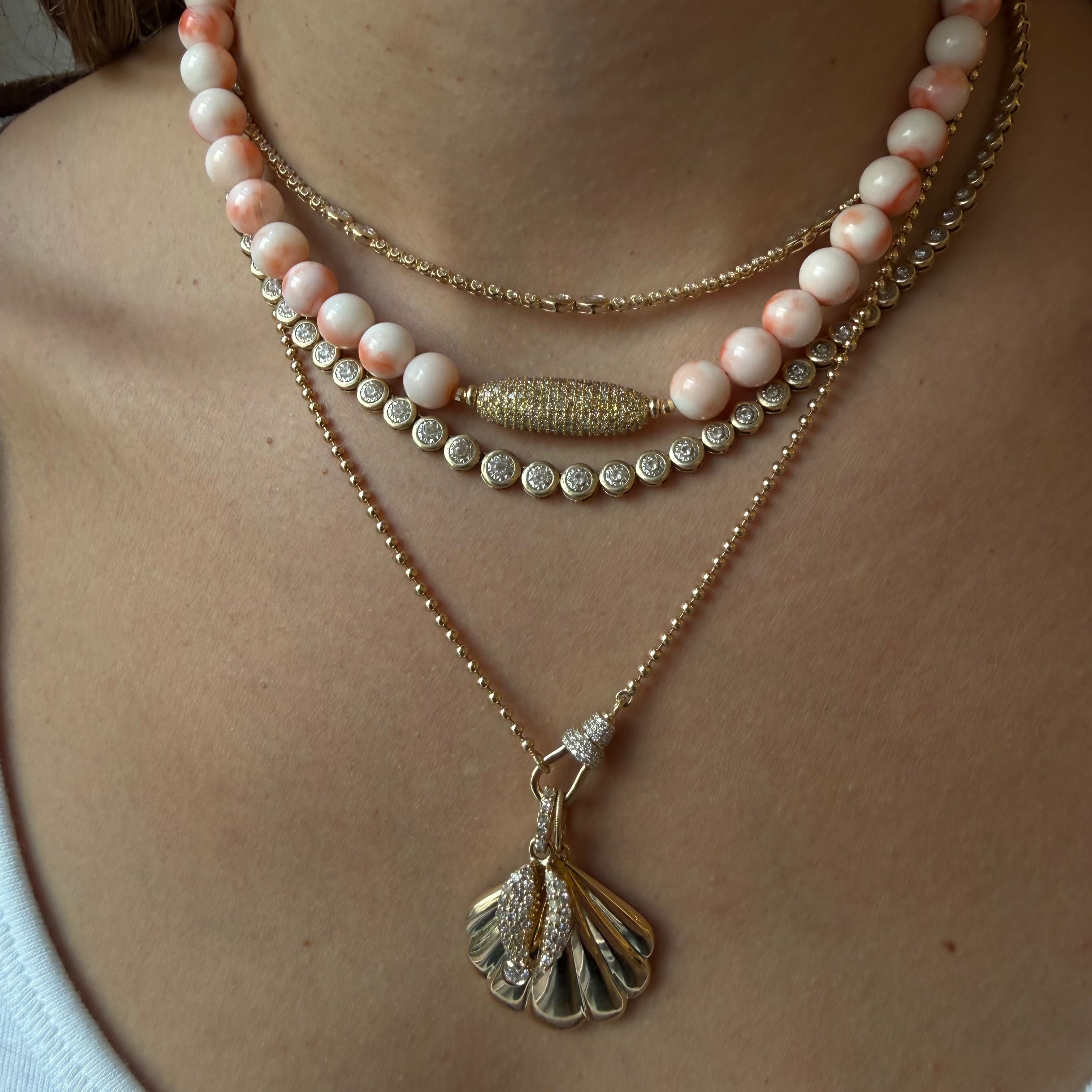 14K GOLD SHELL CHARM
