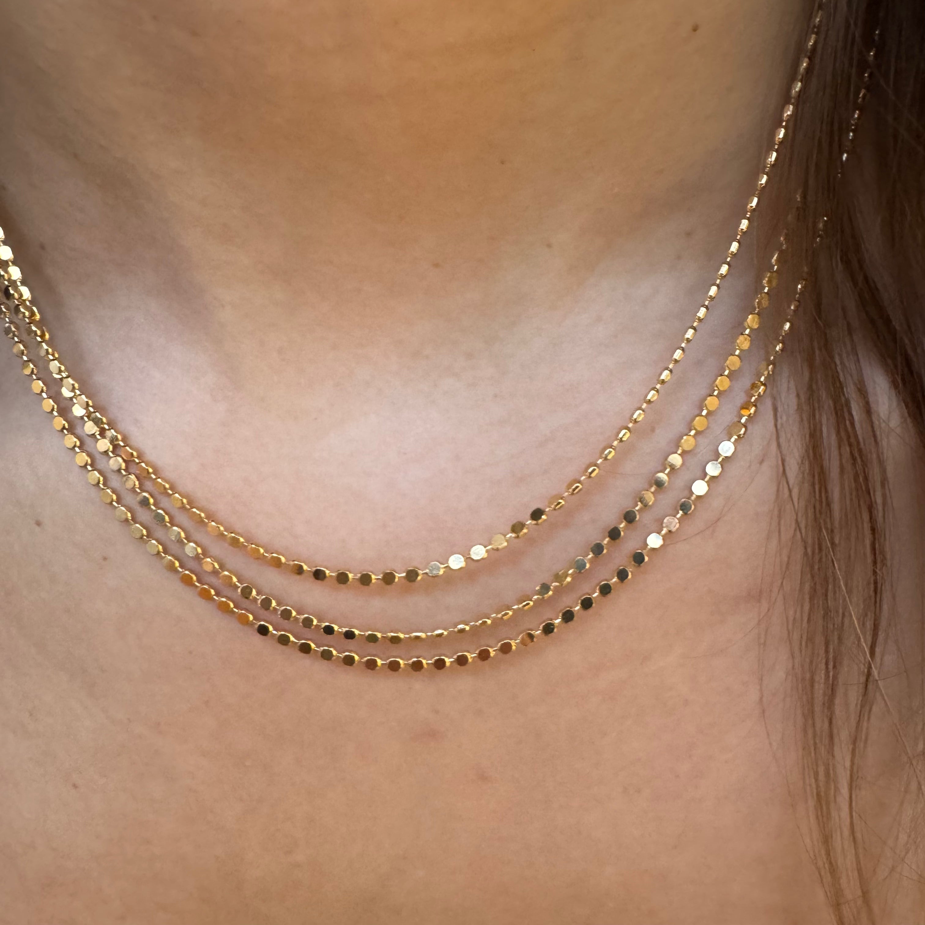 SPARKLE BEADED CHAIN