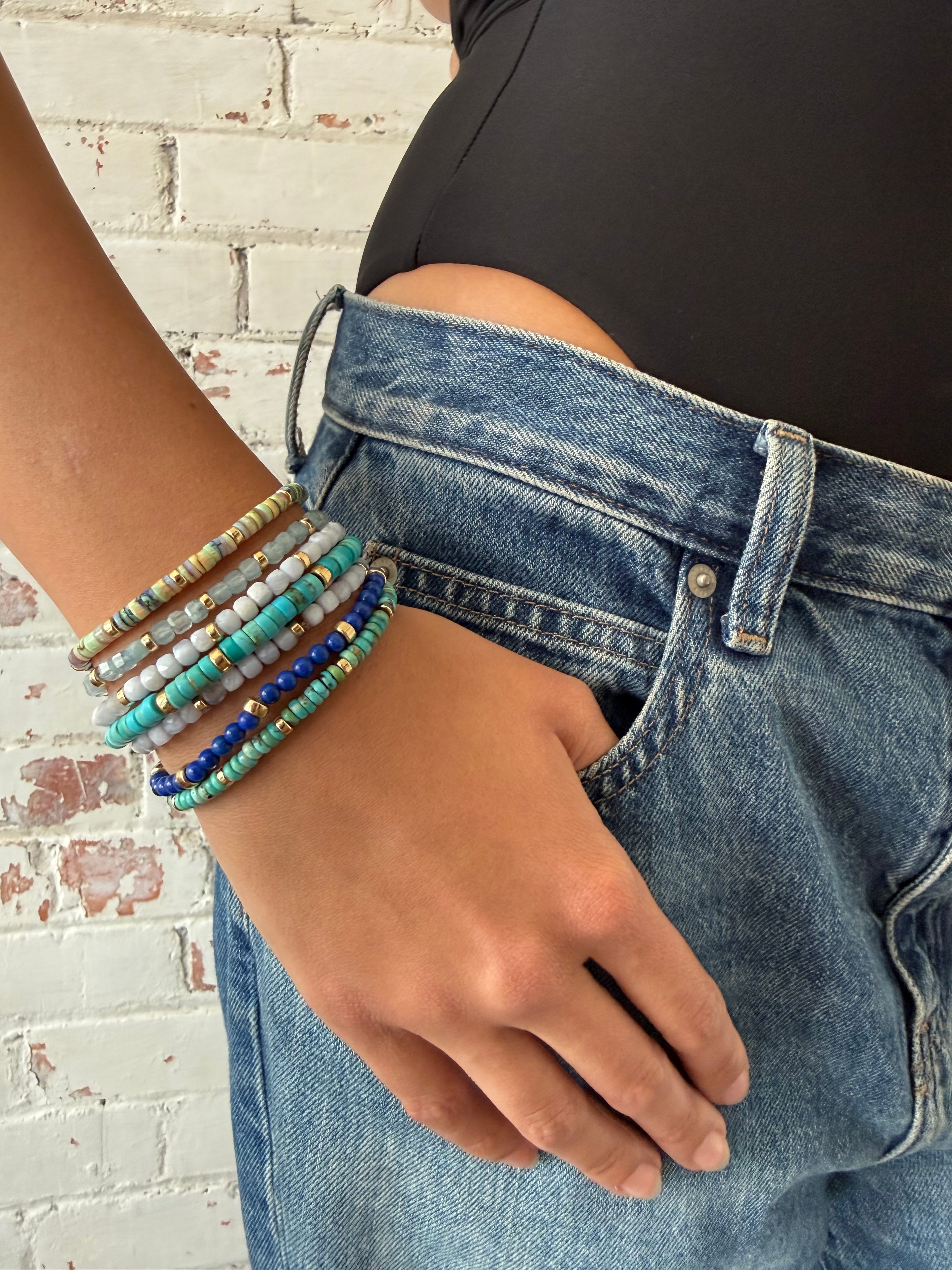 GEMSTONE BRACELET STACKERS