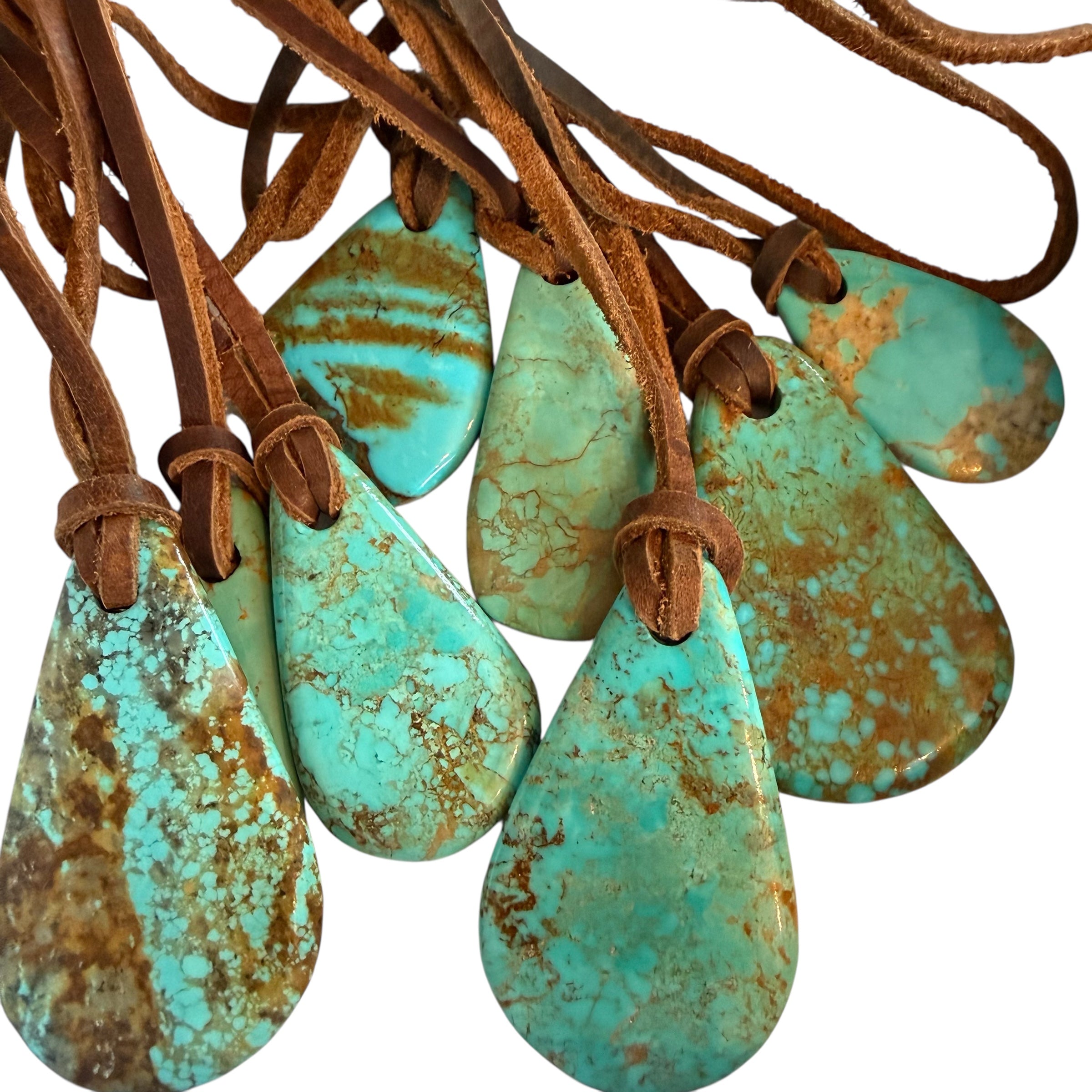 TURQUOISE GEMSTONE AMULET