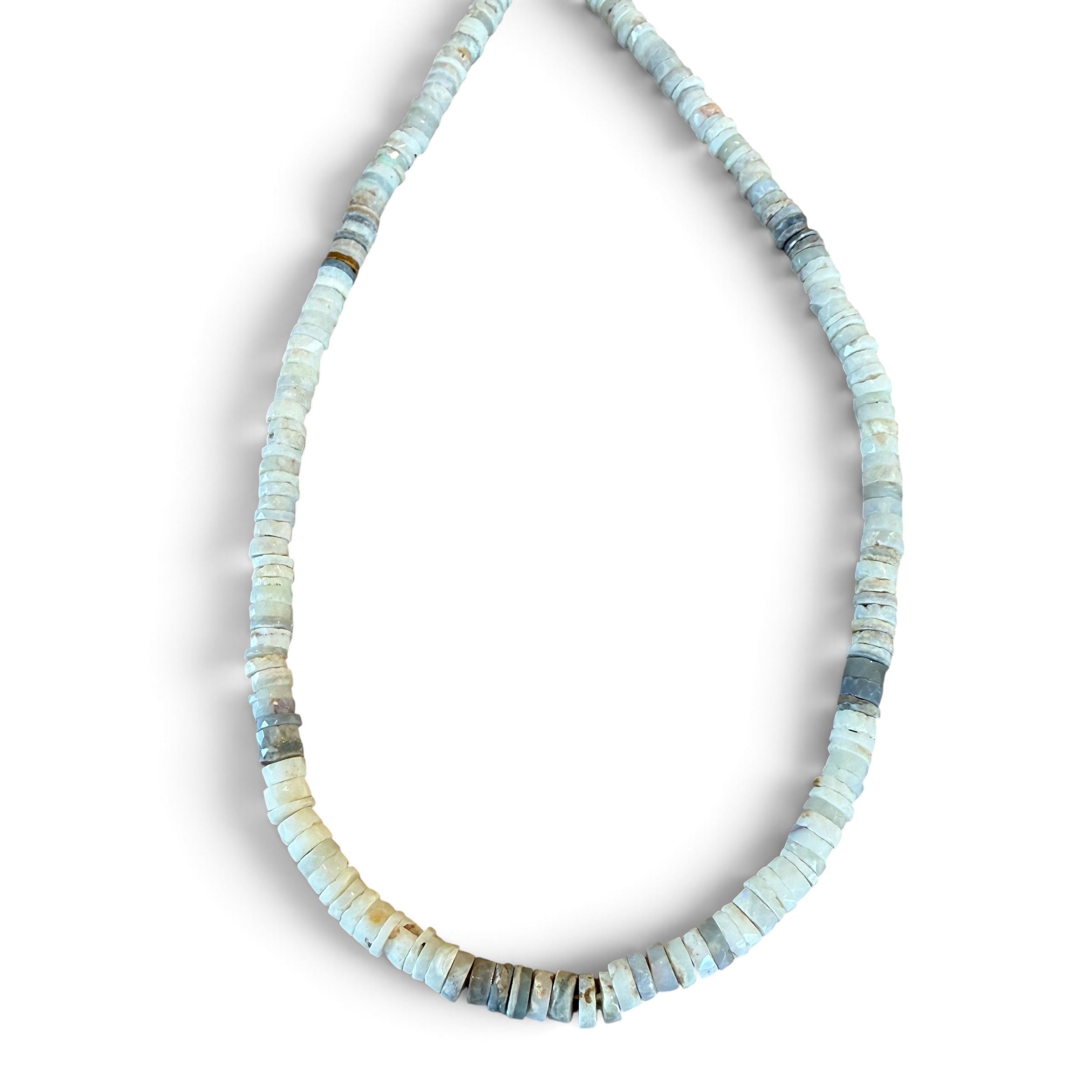 HEISHI OPAL BEADED NECKLACE