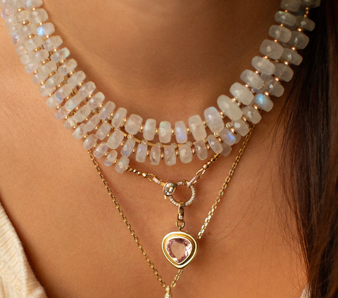 MOONSTONE NECKLACES