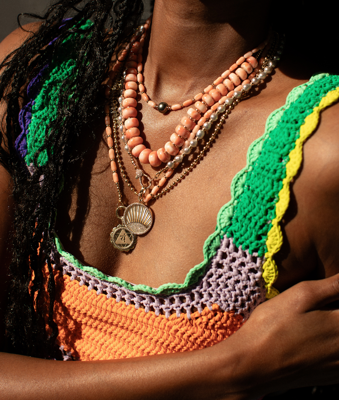 THE DIAMOND SUNRISE PENDANT