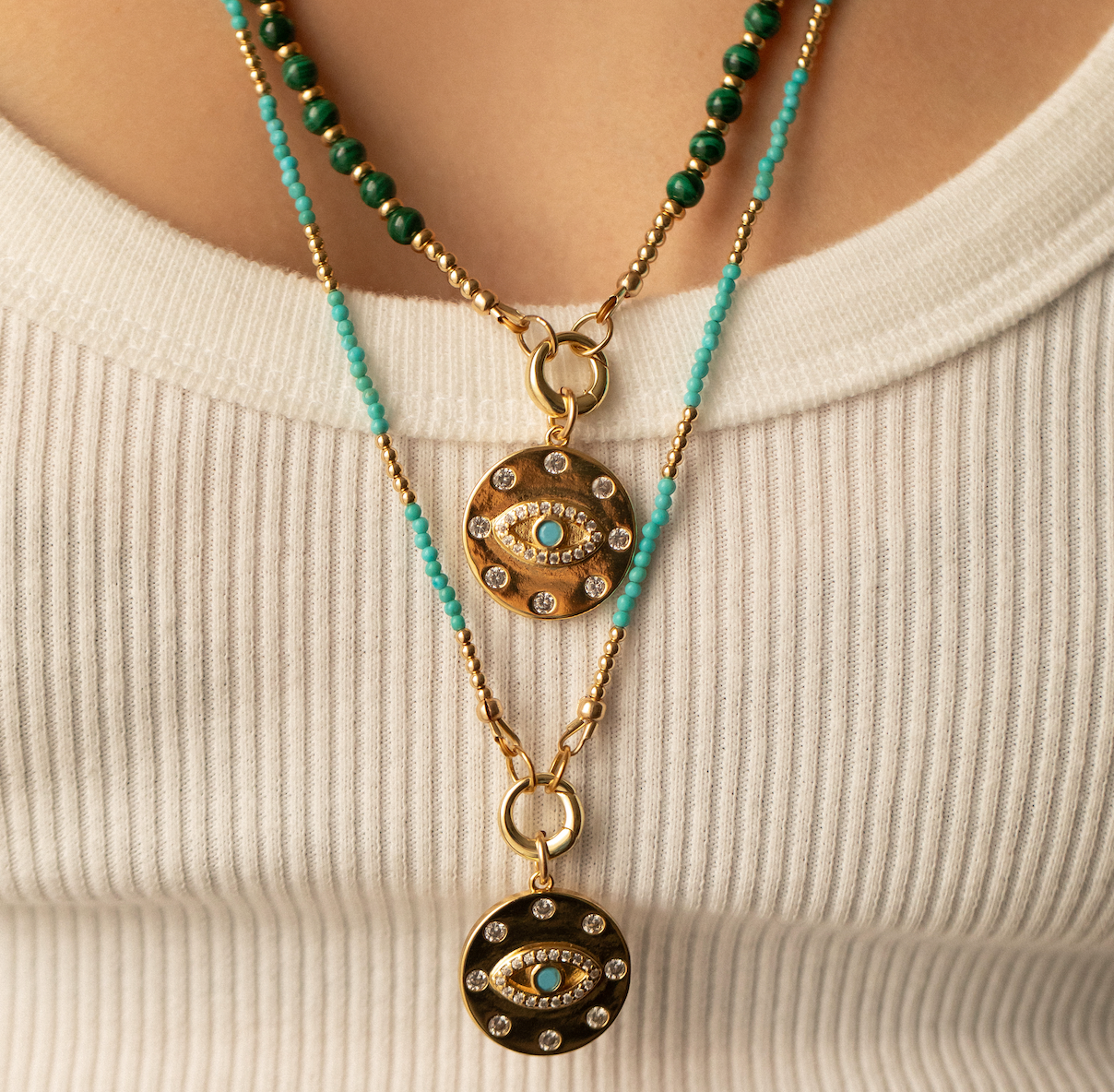 THE GOLD CHARMS & NECKLACES. SOLD INDIVIDUALLY