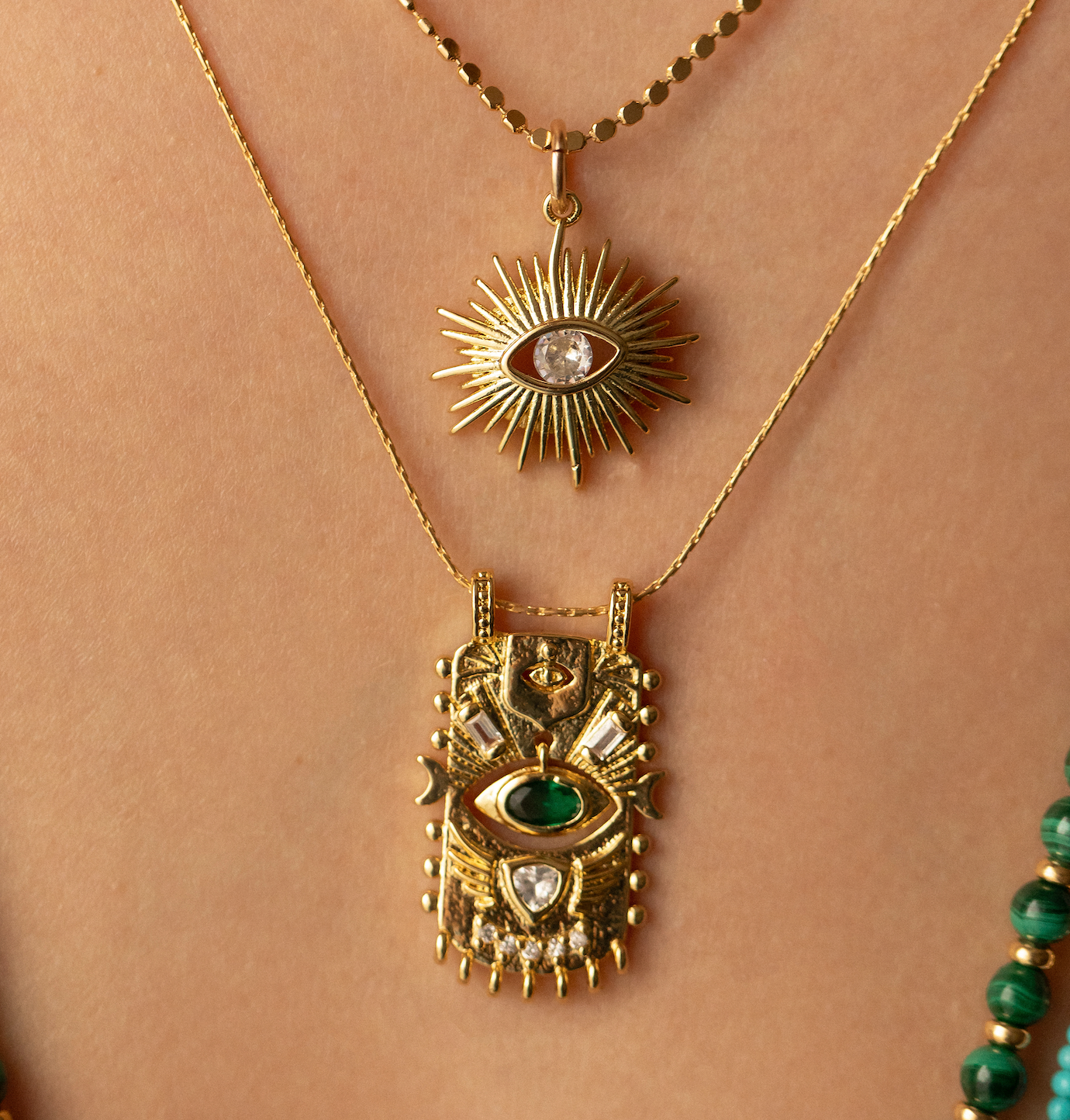 THE GOLD CHARMS & NECKLACES. SOLD INDIVIDUALLY