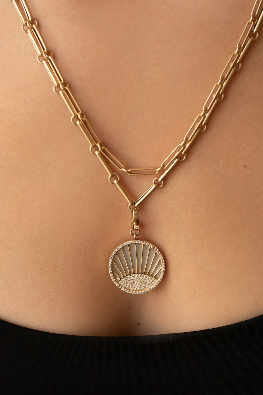THE DIAMOND SUNRISE PENDANT