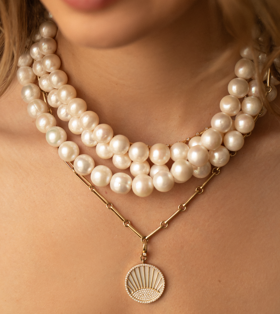 THE DIAMOND SUNRISE PENDANT