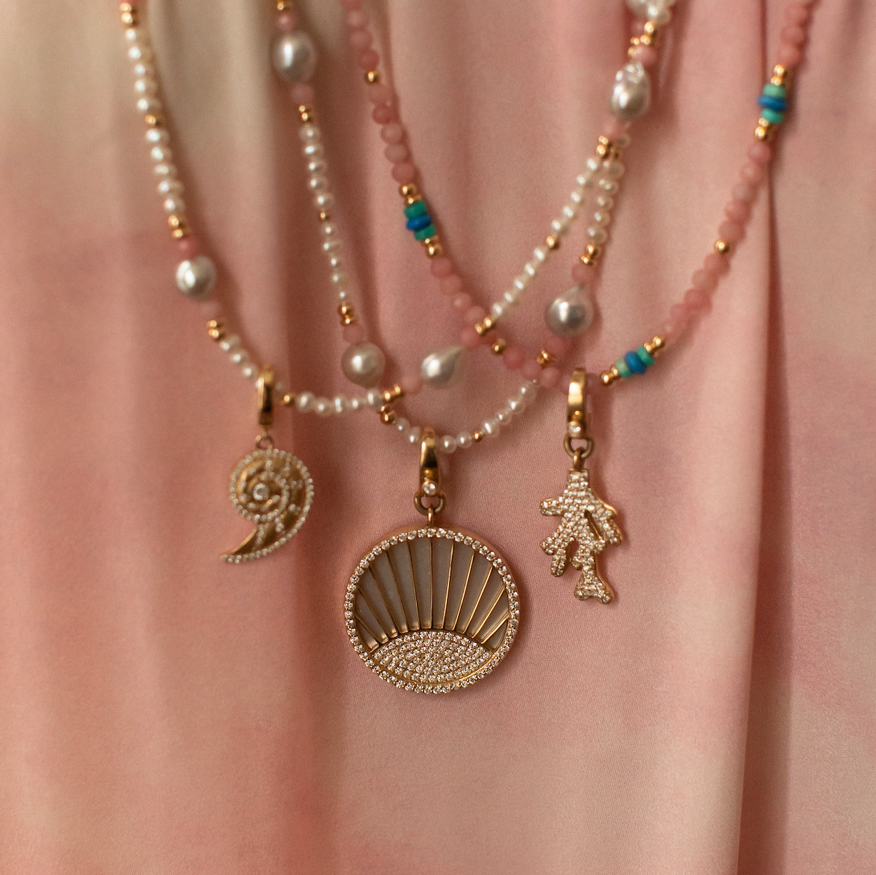THE DIAMOND SUNRISE PENDANT