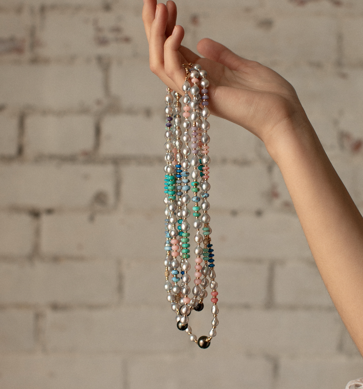 AKOYA PEARL ANTIQUITY COLLECTION NECKLACES