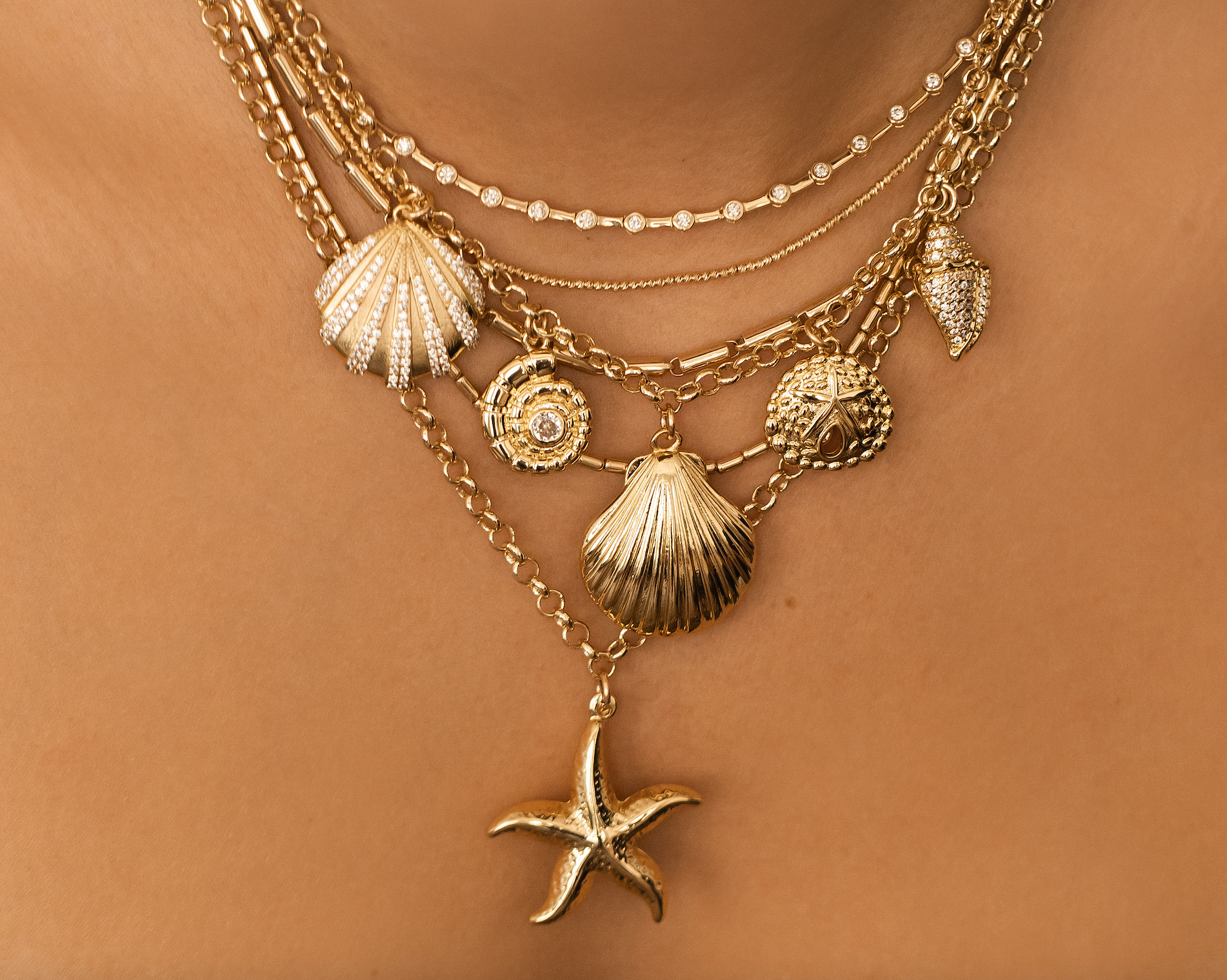 THE BEACH GIRL NECKLACE