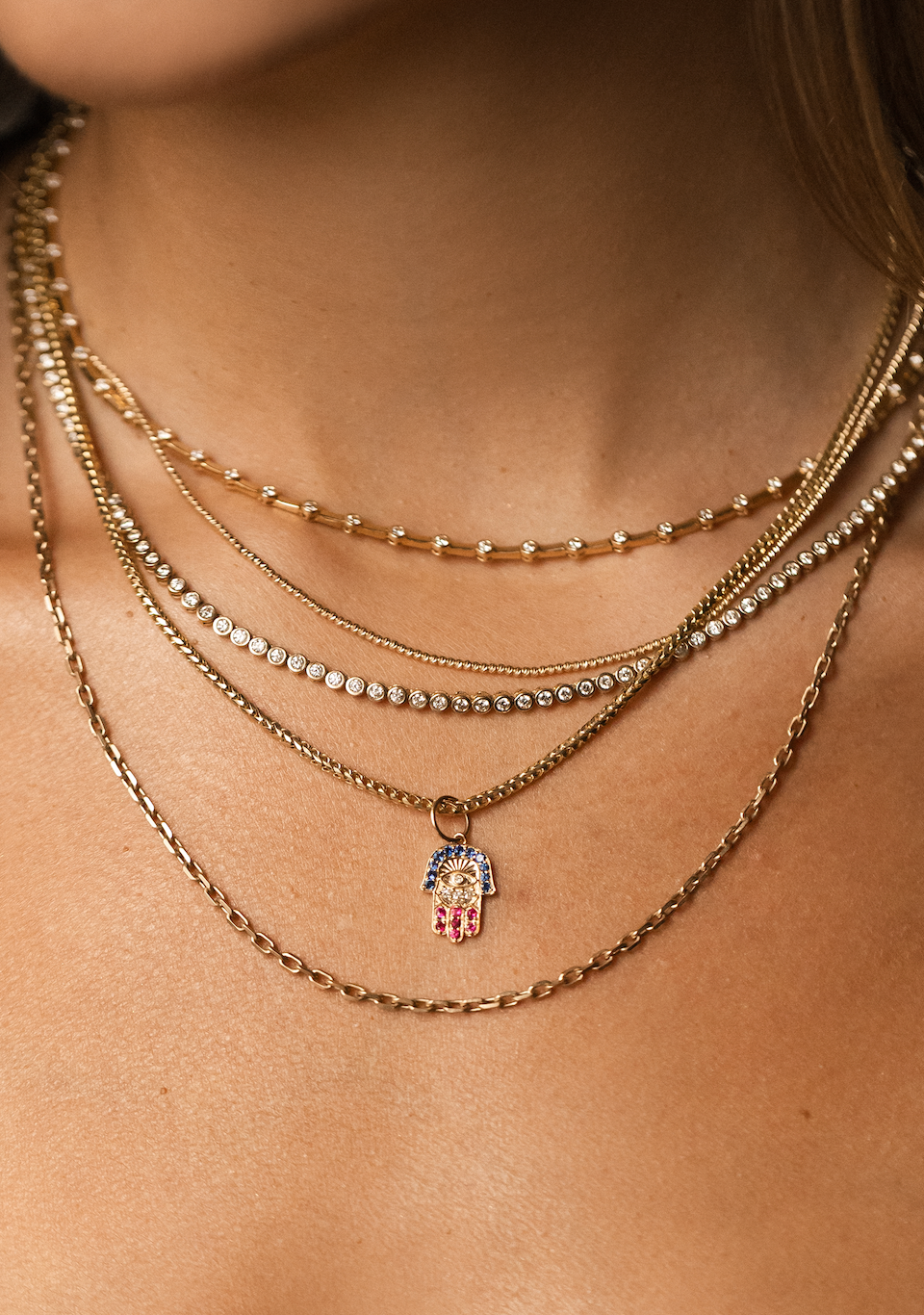 FACETED BOX CHAIN