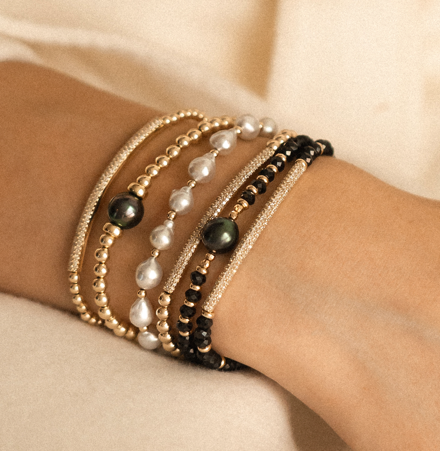 AKOYA & 14K GOLD BRACELET