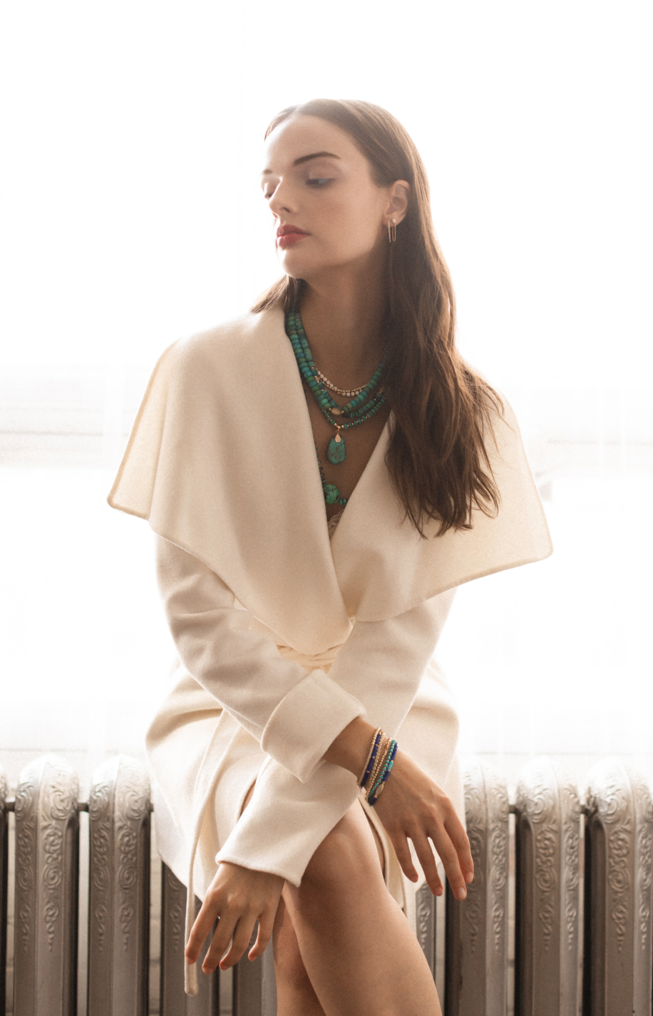 TURQUIOSE NECKLACE WITH PENDANT