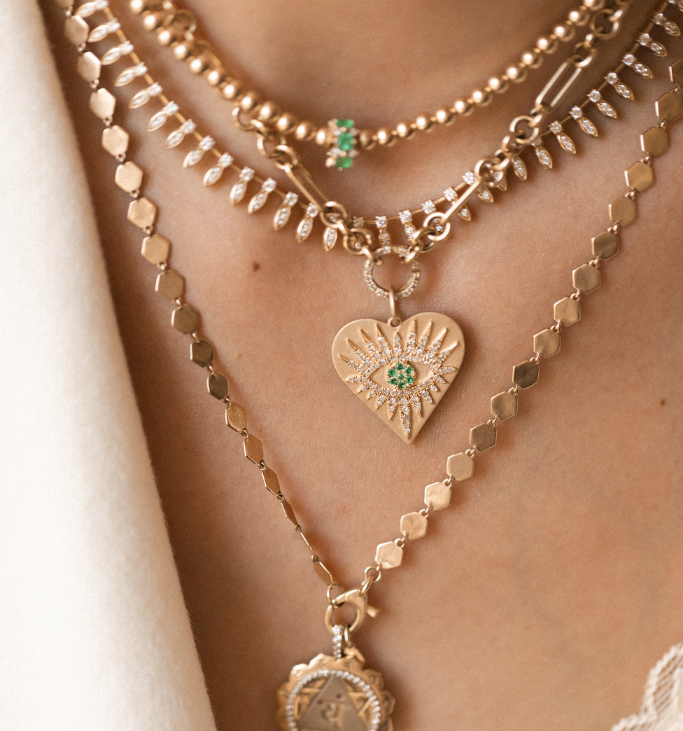 THE DIAMOND DROP TENNIS NECKLACE