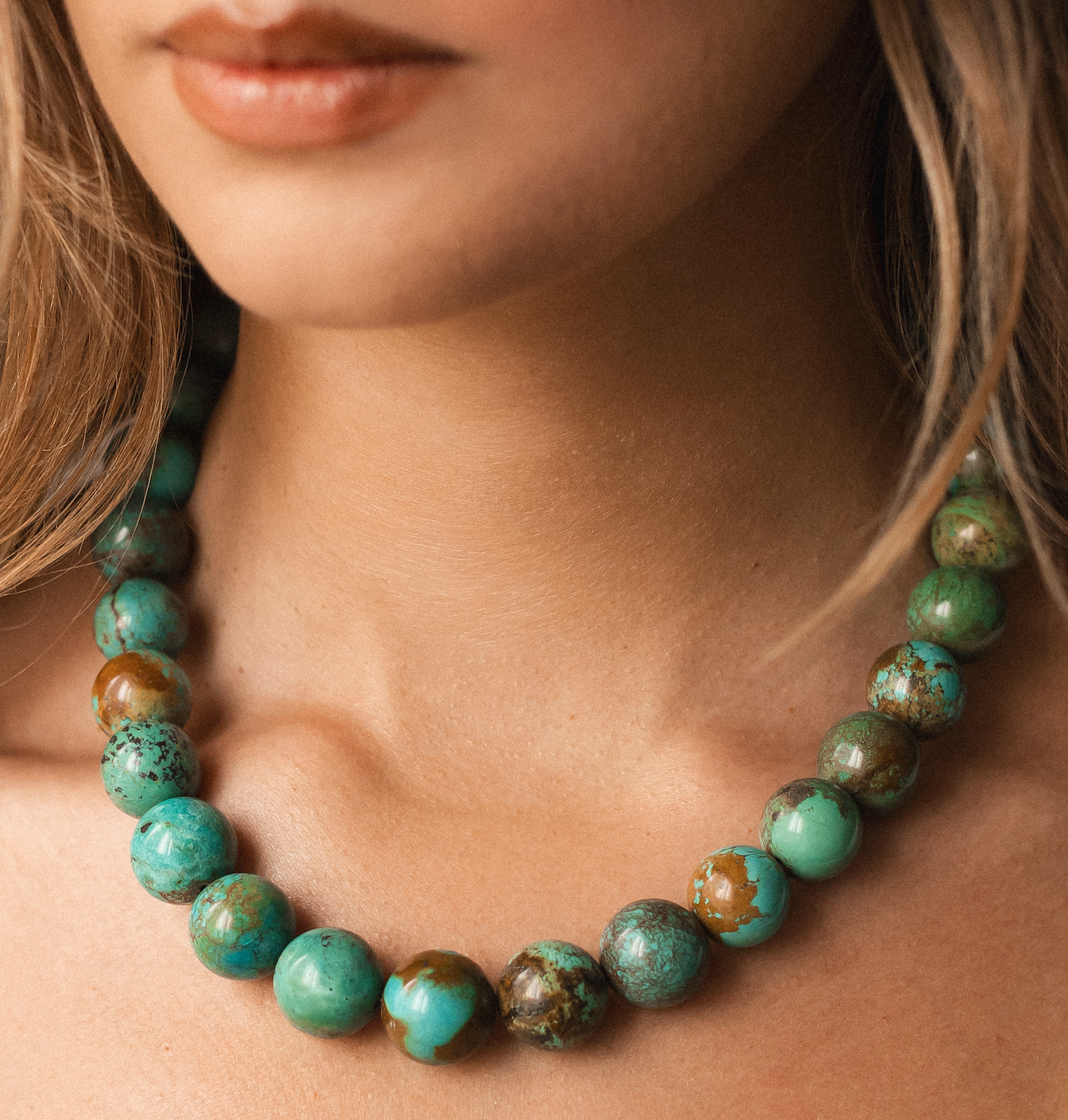 ONE OF A KIND VINTAGE TURQUOISE ROUNDS