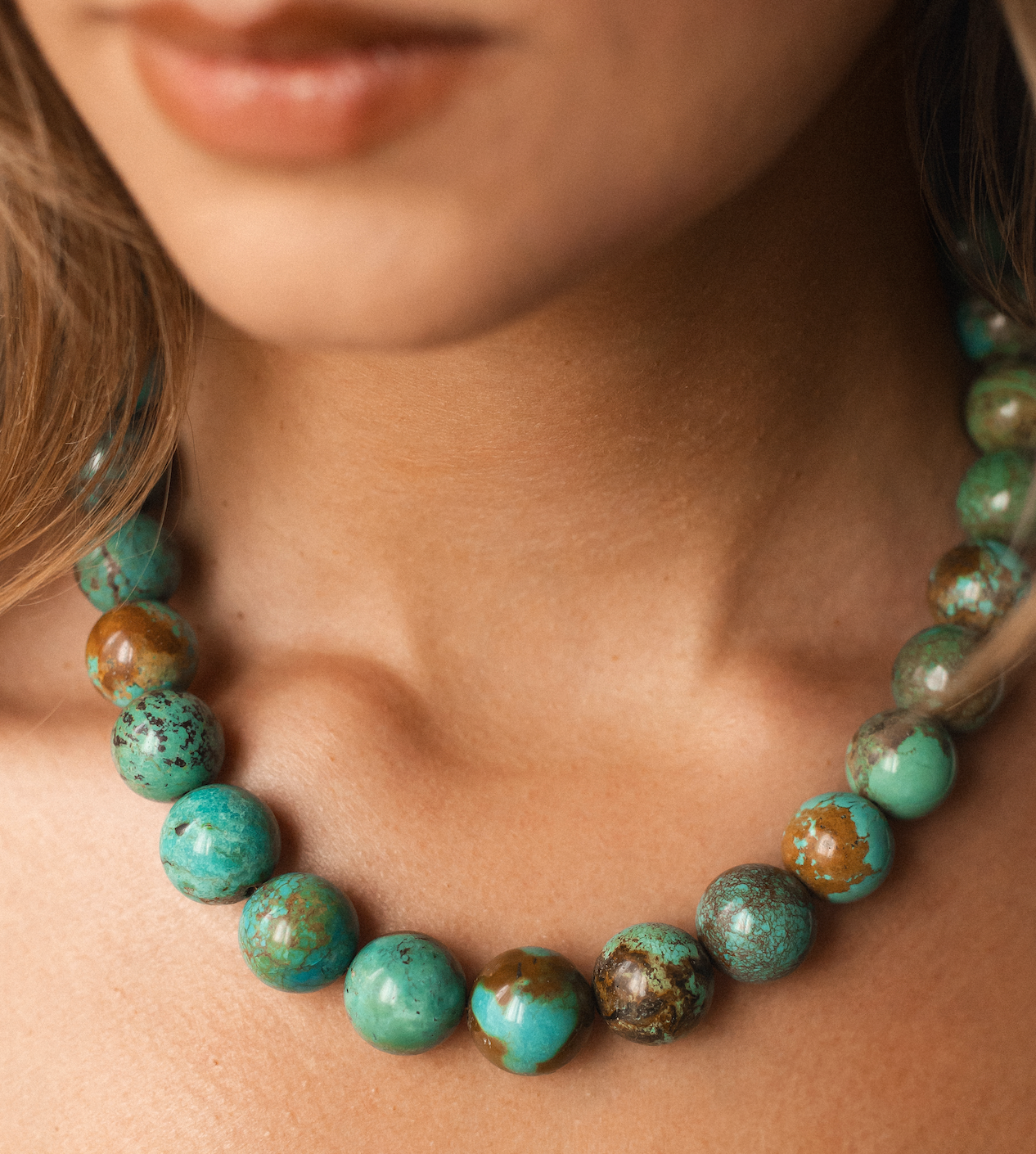 ONE OF A KIND VINTAGE TURQUOISE ROUNDS