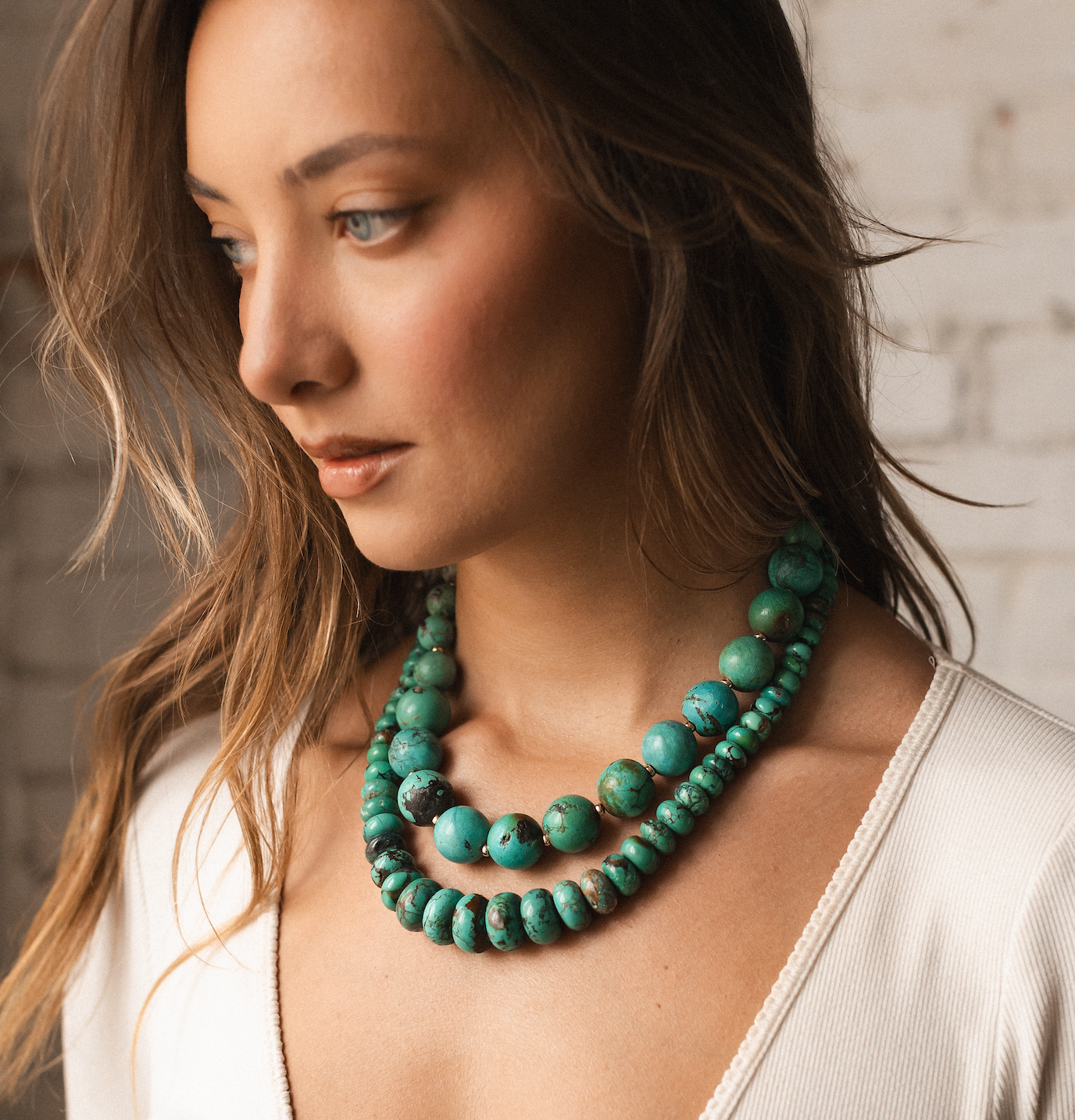 ONE OF A KIND VINTAGE TURQUOISE ROUNDS