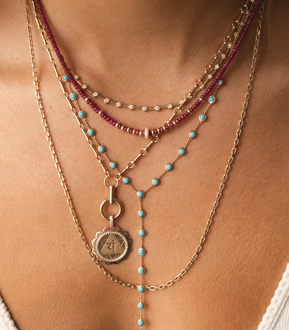 THE 14K GOLD BAR CHAIN