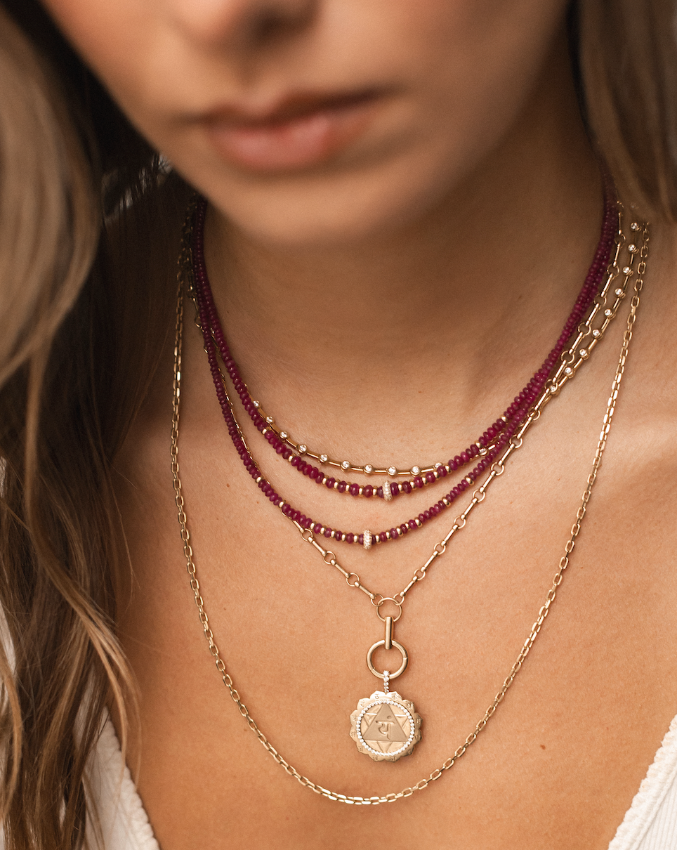 THE 14K GOLD BAR CHAIN