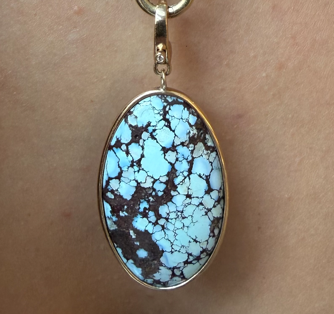 ONE OF A KIND GOLDEN HILL PENDANT