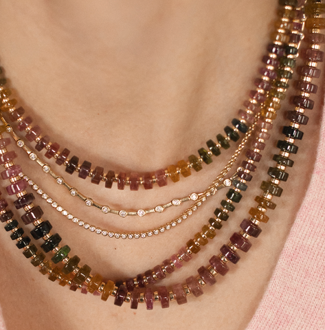 TOURMALINE NECKLACES