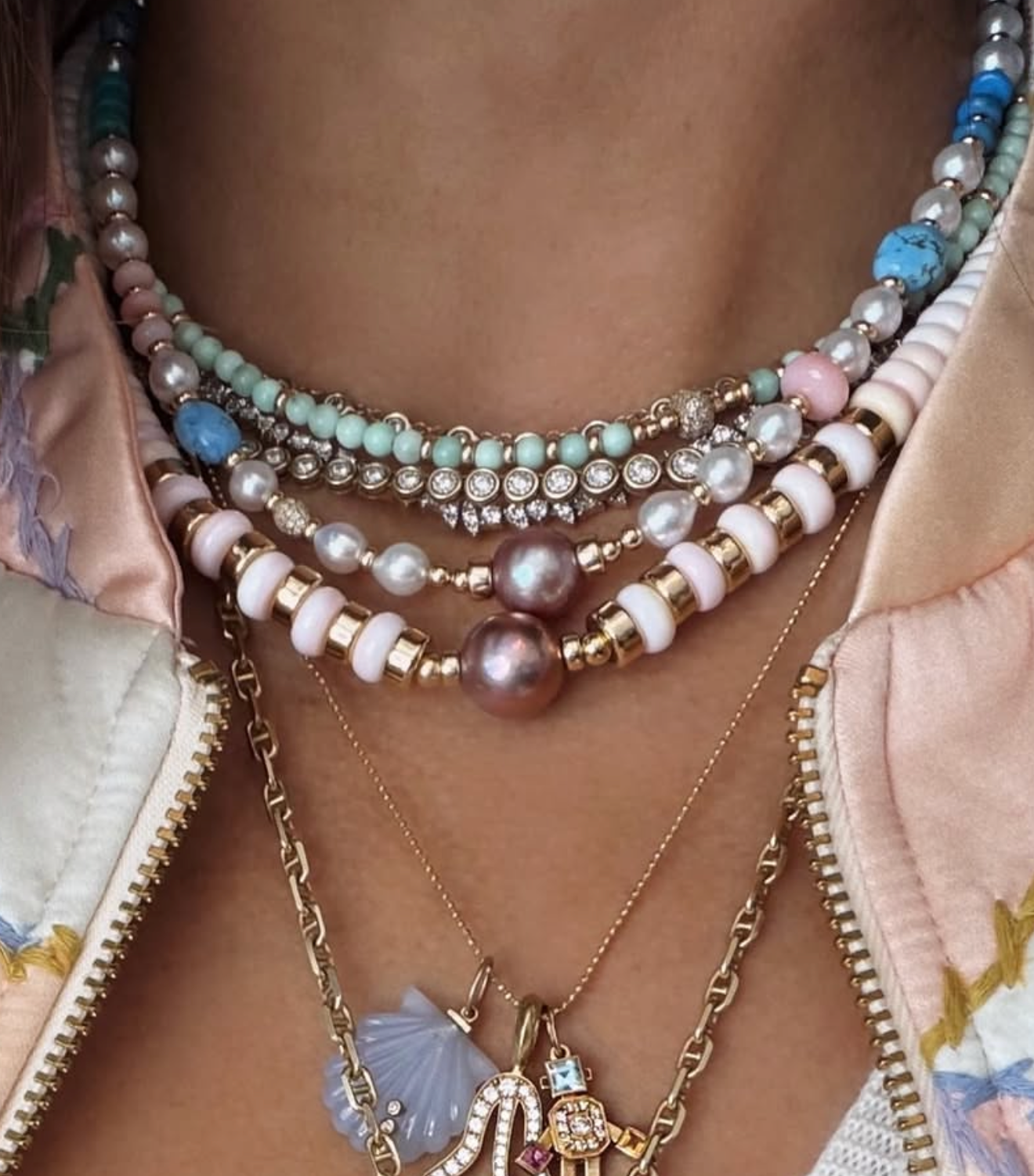 AKOYA ANTIQUITY NECKLACES