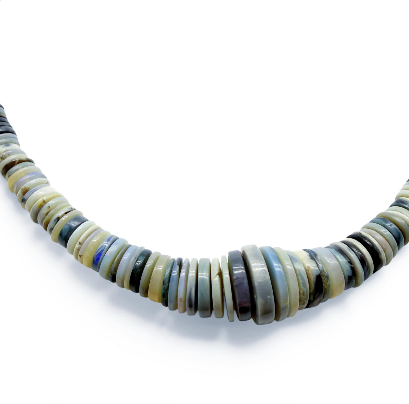 OPAL BEADED NECKLACE