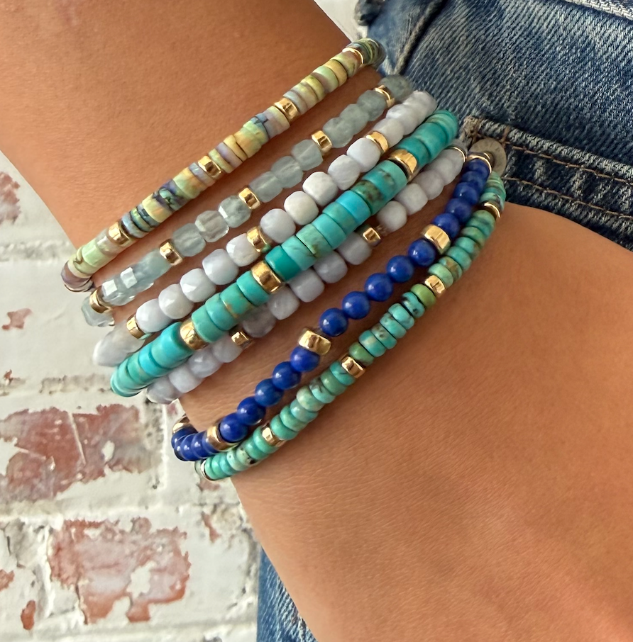 GEMSTONE BRACELET STACKERS