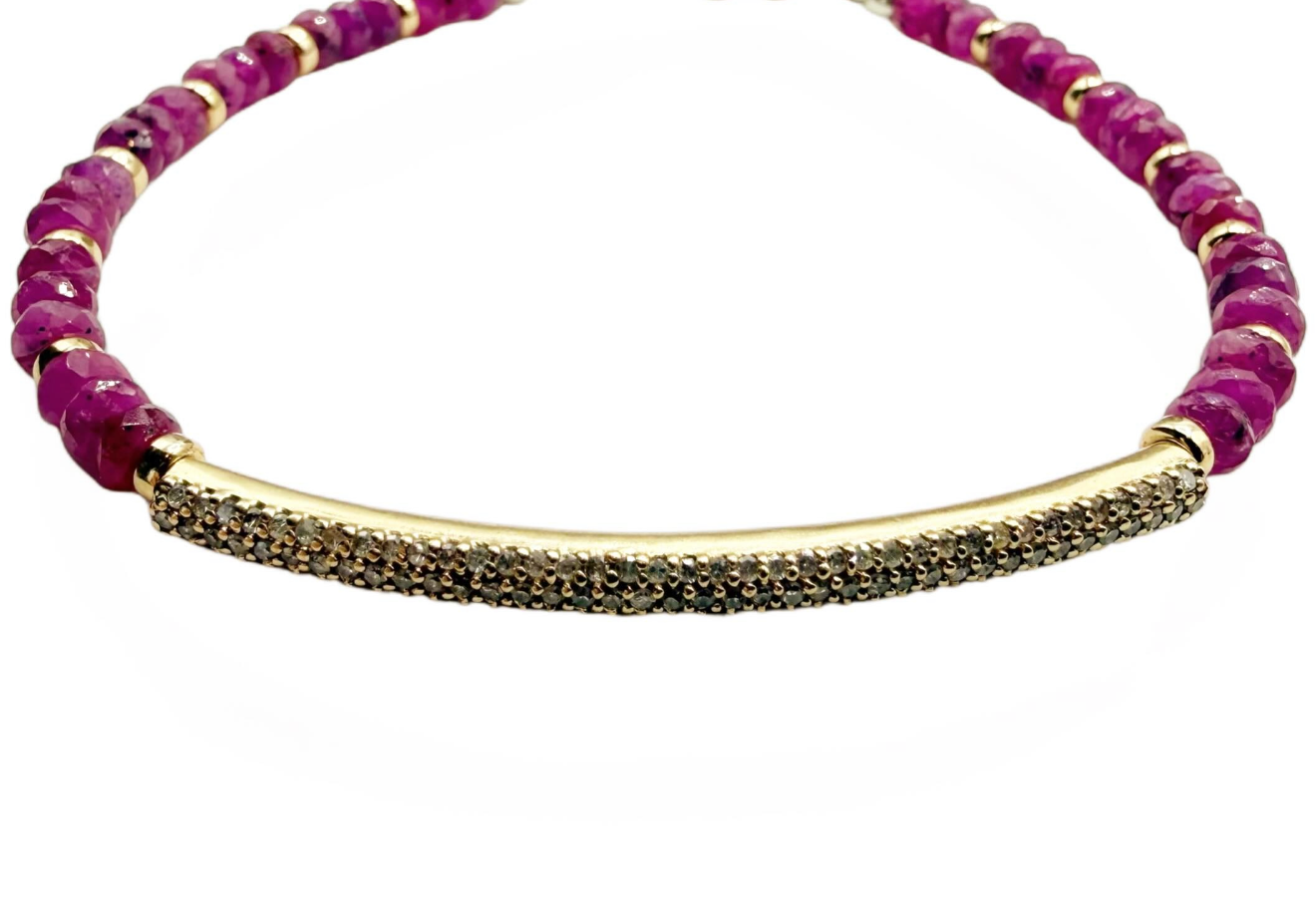 DIAMOND AND SAPPHIRE BRACELET