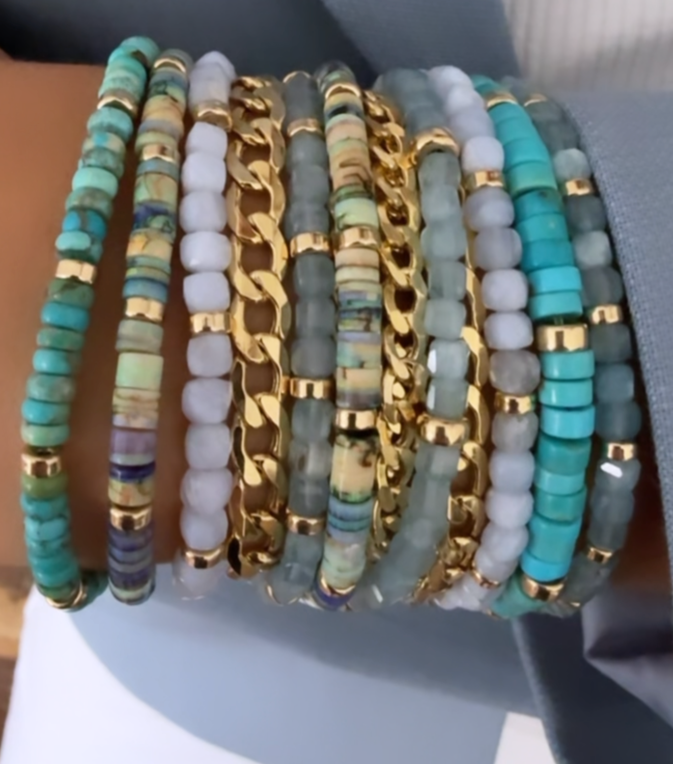 SOLID GOLD LINK CHAIN