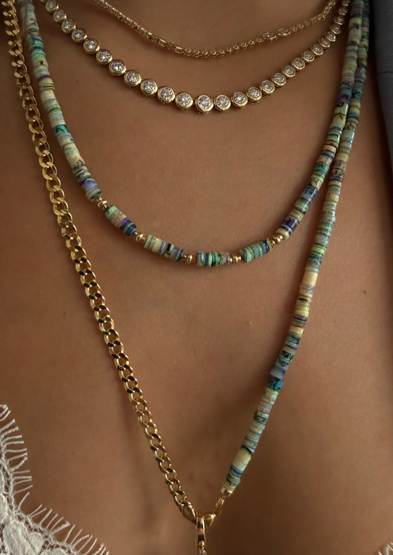 SOLID GOLD LINK CHAIN