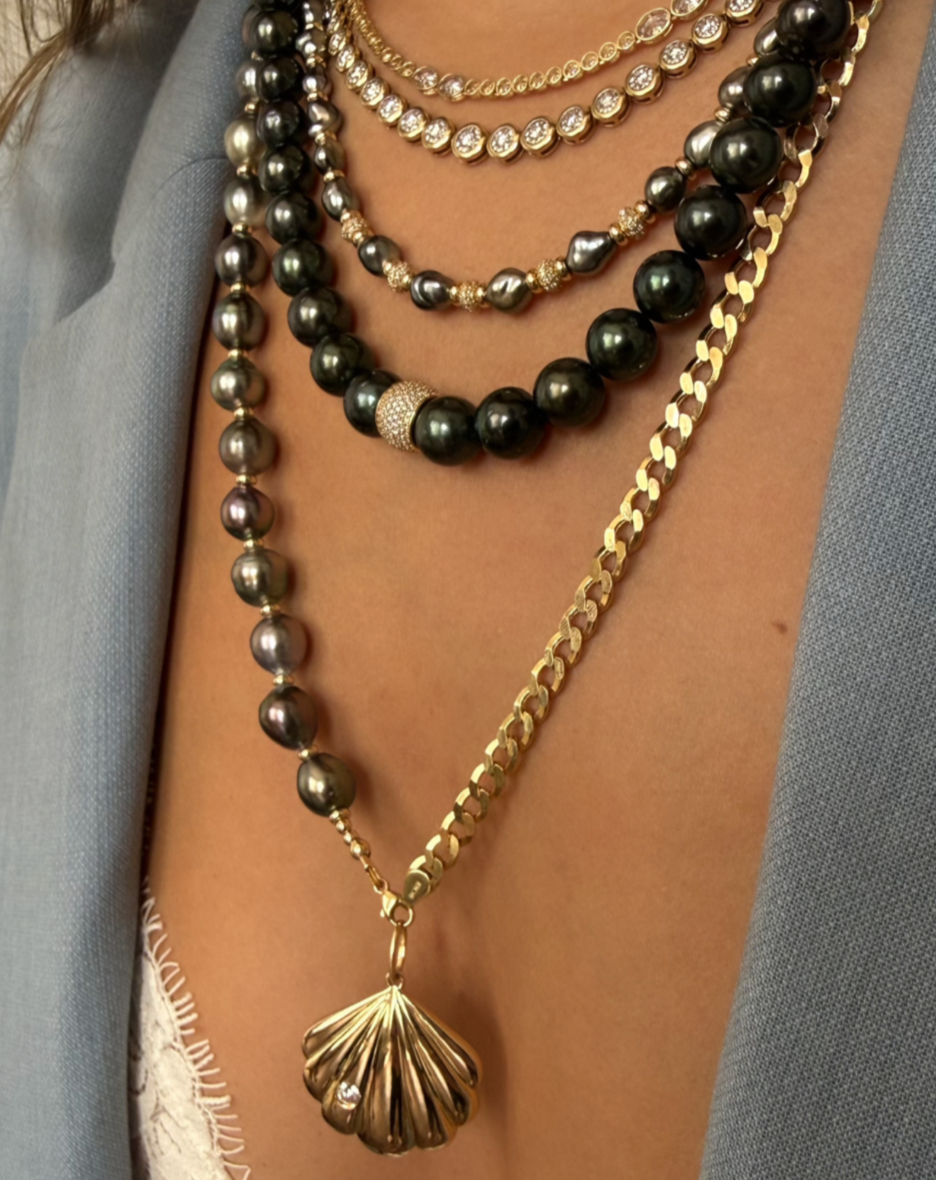 SOLID GOLD LINK CHAIN