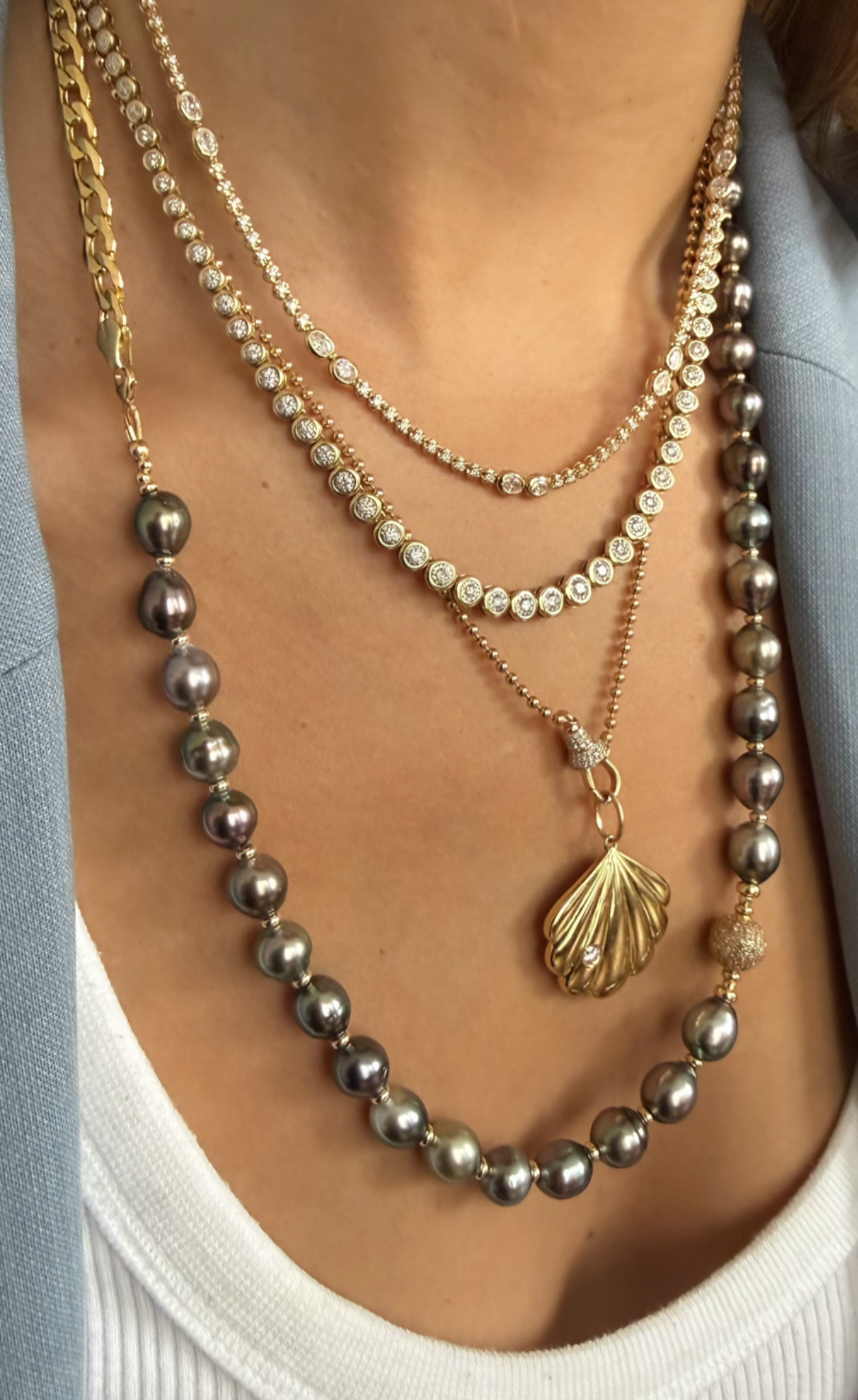 SOLID GOLD LINK CHAIN
