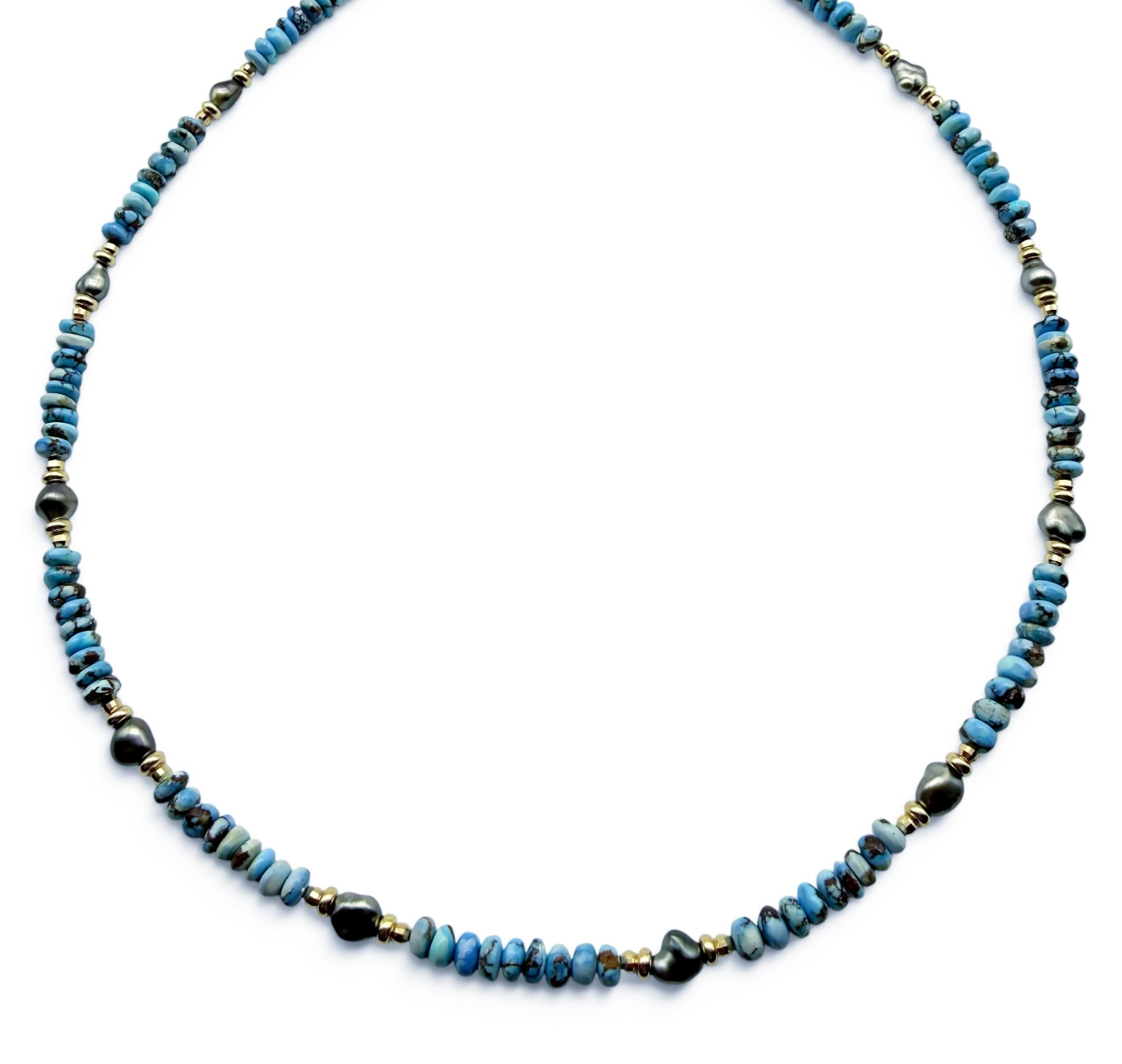 GOLDEN HILL & TAHITIAN PEARL NECKLACE