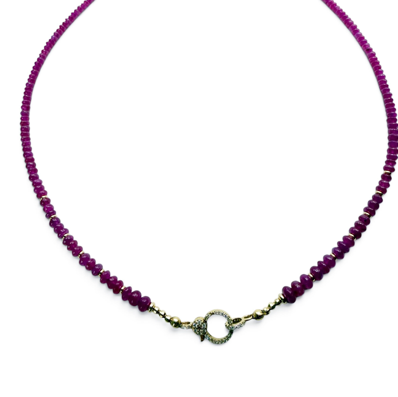 RUBY & DIAMOND NECKLACE