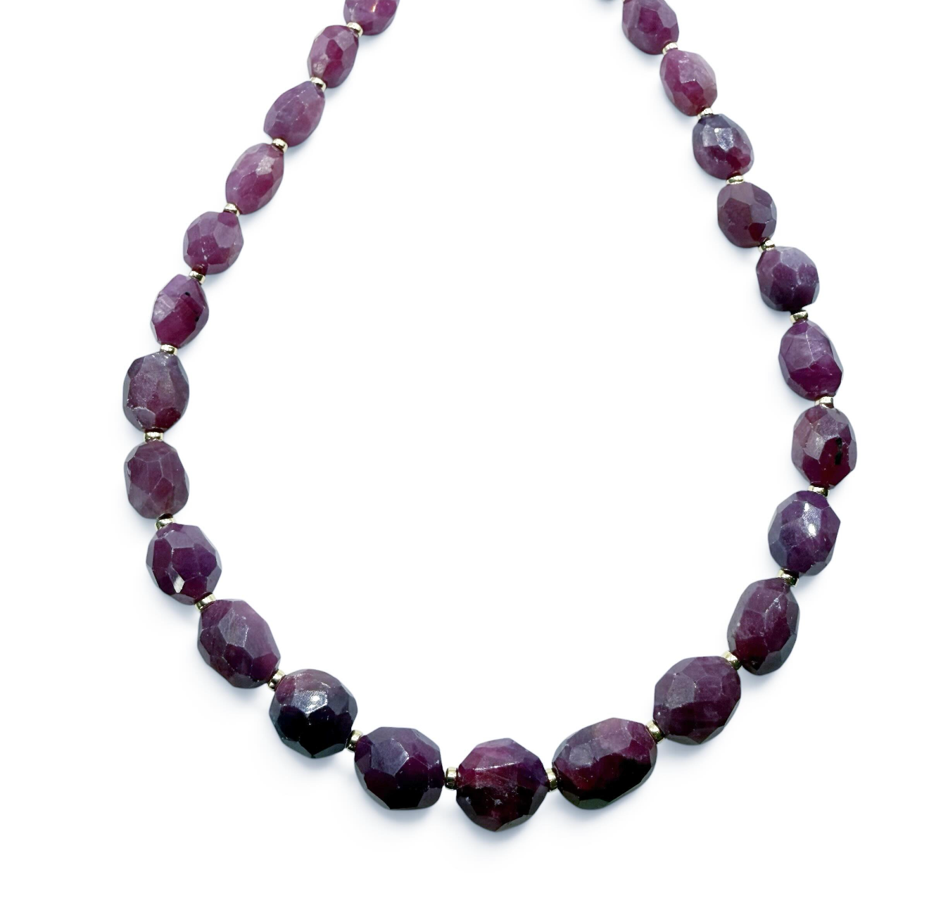 RUBY & TAHITIAN PEARL NECKLACE