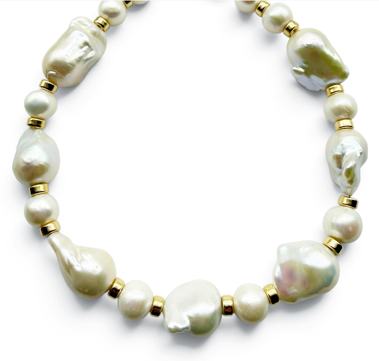 PEARL & GOLD NECKLACE