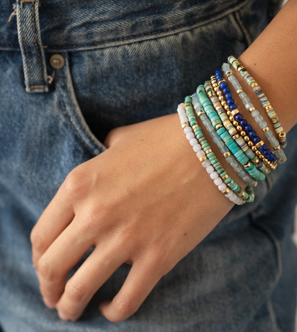 GEMSTONE BRACELET STACKERS