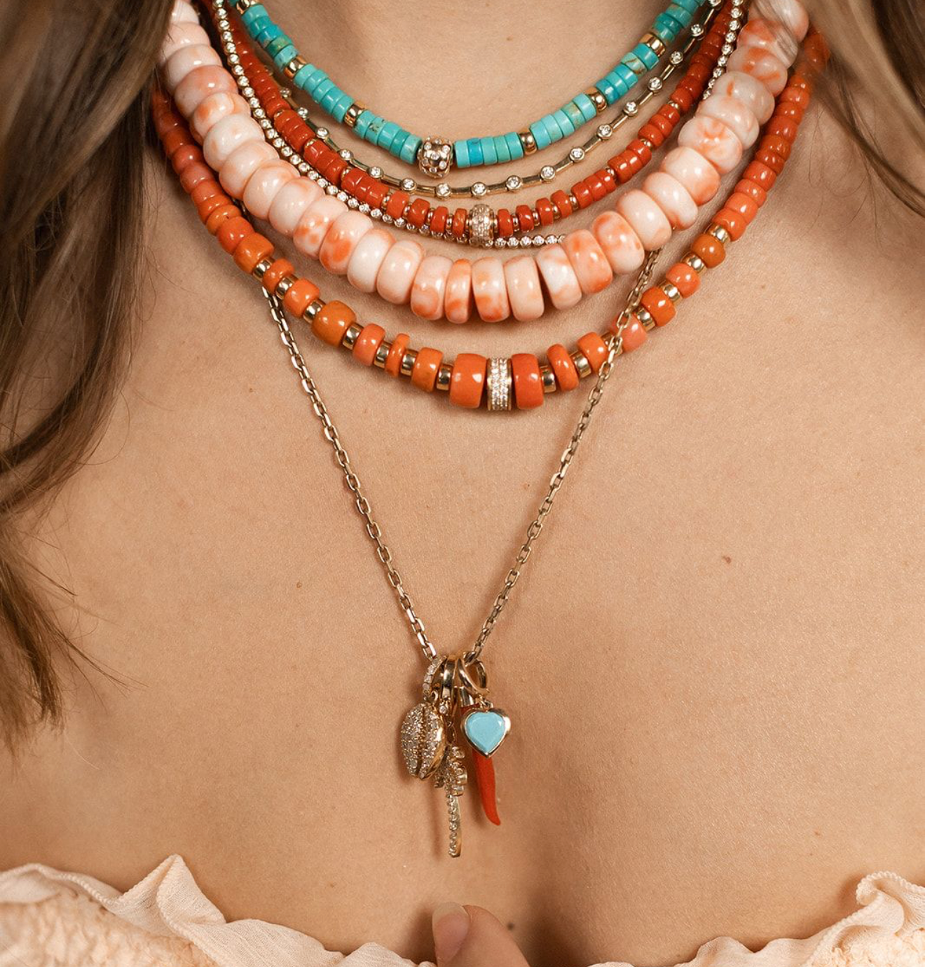 THE TURQUOISE PUFFY HEART