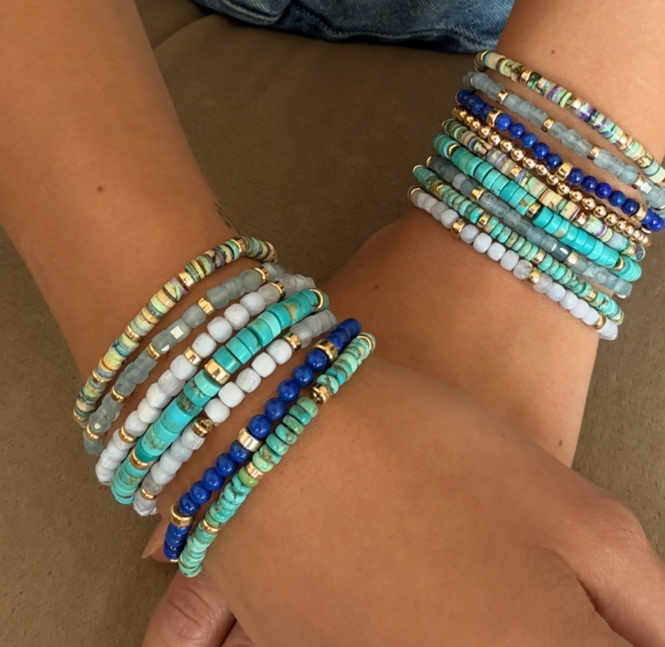 GEMSTONE BRACELET STACKERS