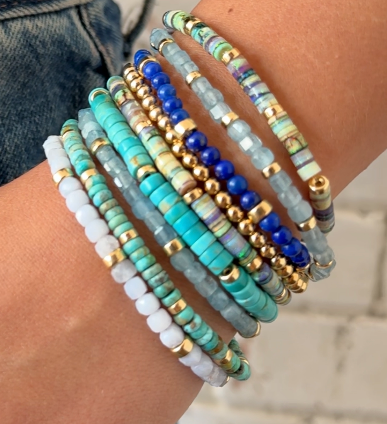 GEMSTONE BRACELET STACKERS