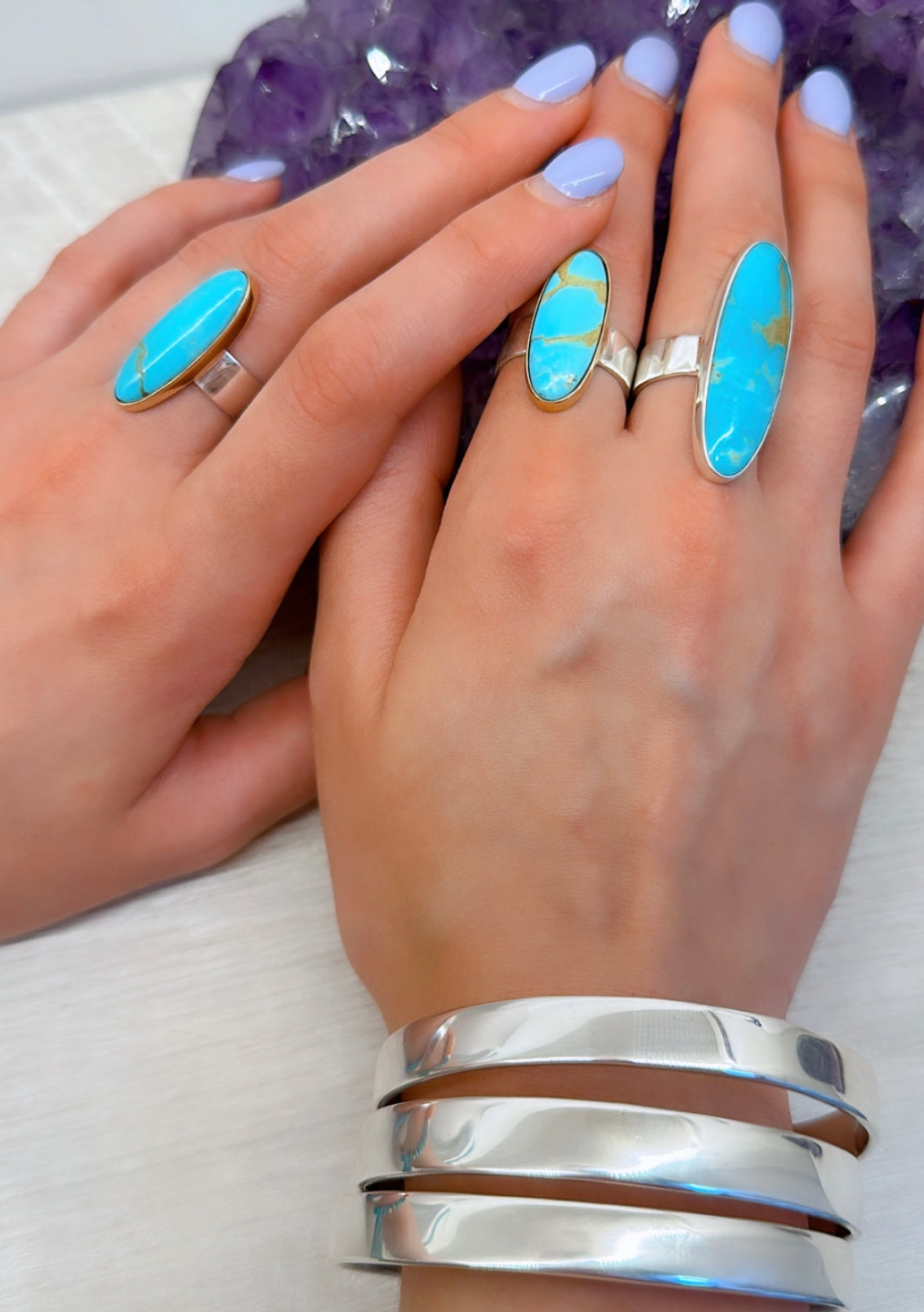 TURQUOISE RINGS- ONE OF A KIND
