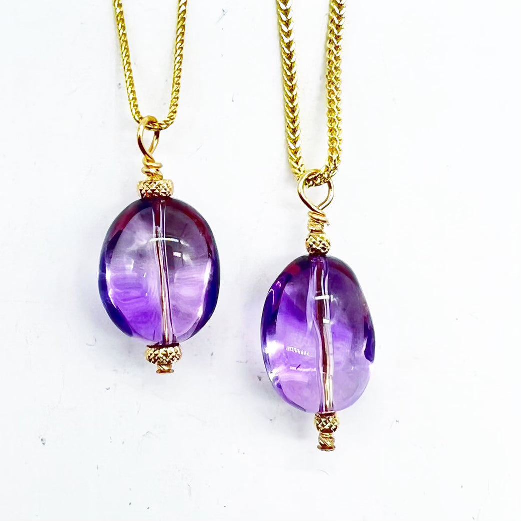 AMETHYST AMULET GIFT WITH PURCHASE