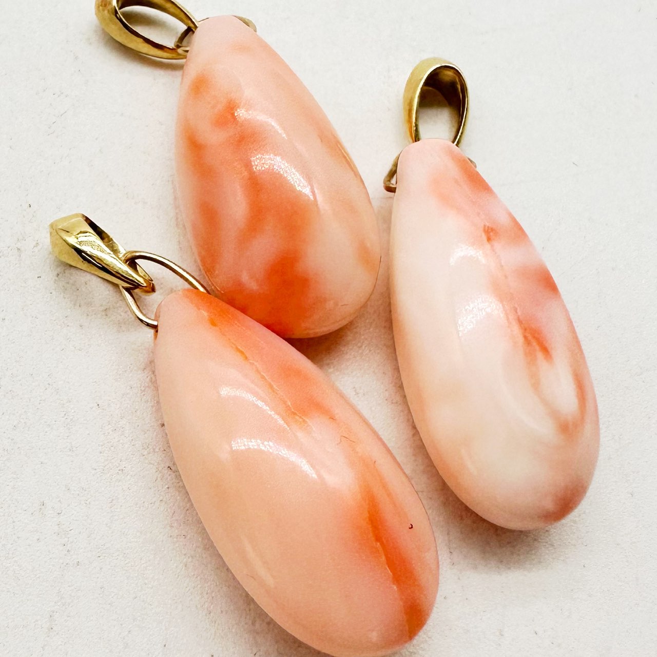 PINK CORAL AMULETS