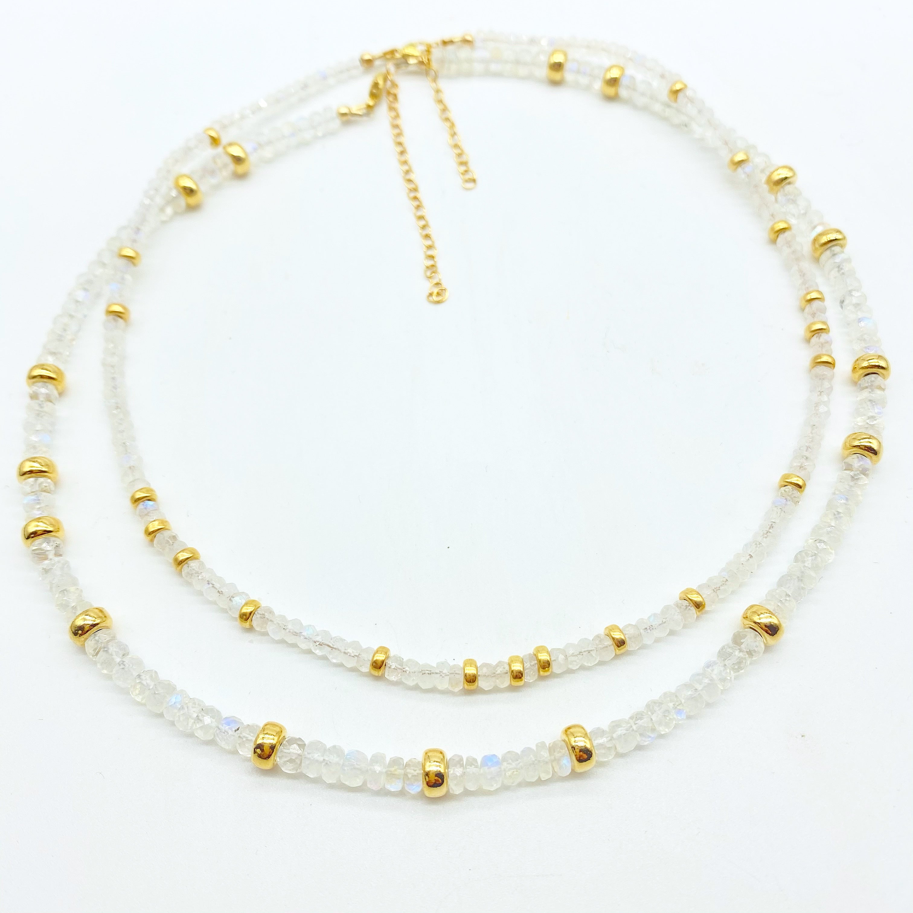 MOONSTONE MAGIC STACKING NECKLACES